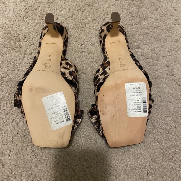 Loeffler Randall Cheetah Sandals - Picture 6 of 8